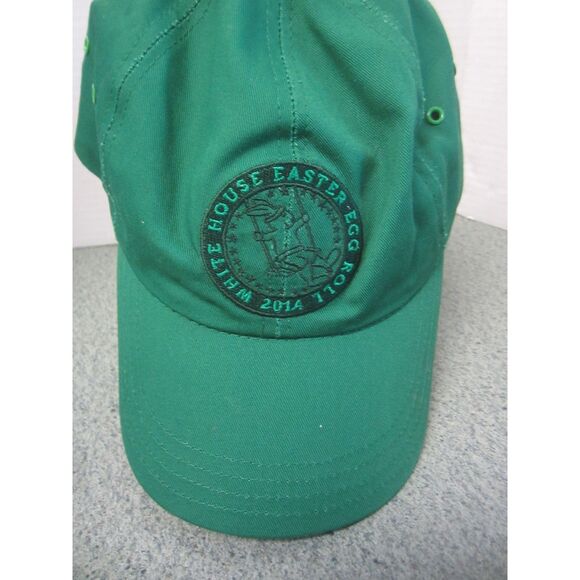 GREEN  SNAPBACK AMERICAP USA WHITE HOUSE EASTER EGG ROLL 2014 HAT - Picture 1 of 4